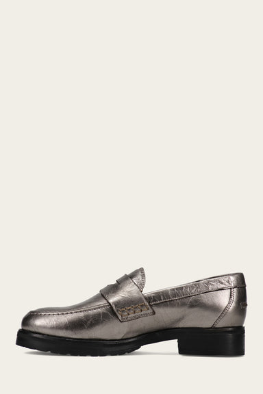 Melissa Lug Loafer - Dark Pewter - Inside