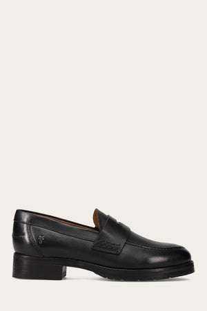 Melissa Lug Loafer - Black - Outside