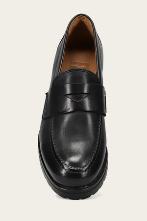 Melissa Lug Loafer - Black - Top Down