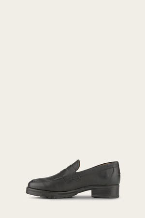 Melissa Lug Loafer - Black - Inside