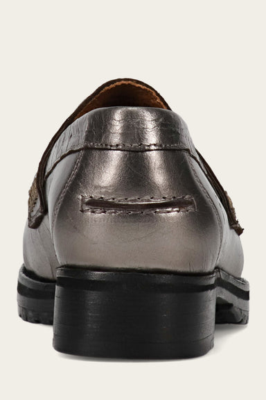 Melissa Lug Loafer - Dark Pewter - Back