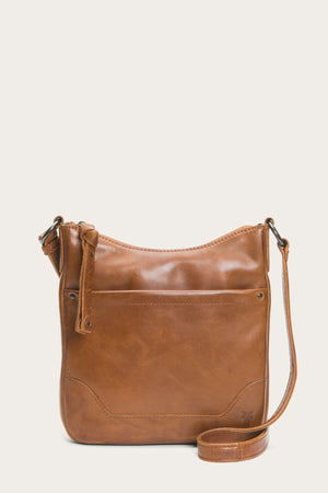 frye melissa mini backpack cognac Frye Melissa Swing Italian Leather Crossbody Bag, Womens, Cognac