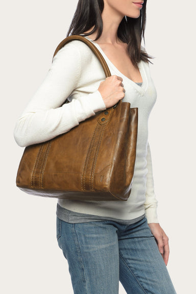 Melissa Cognac Tote The Frye Company