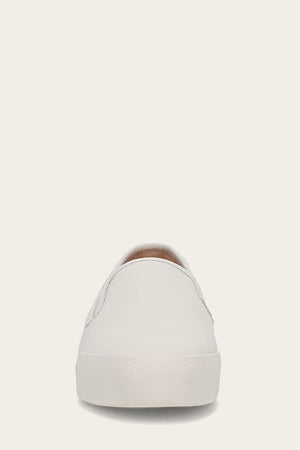 Mia Slip On - White - Front