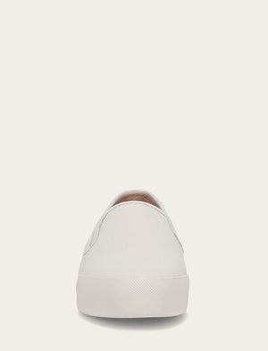 Mia Slip On - White - Front