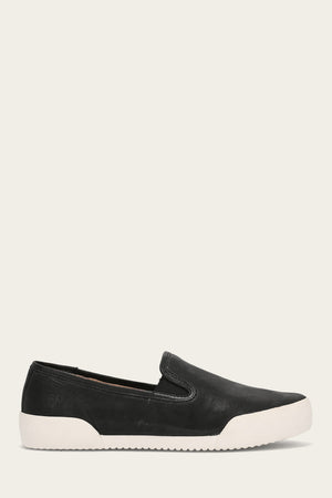 Mia Slip On - Black - Outside