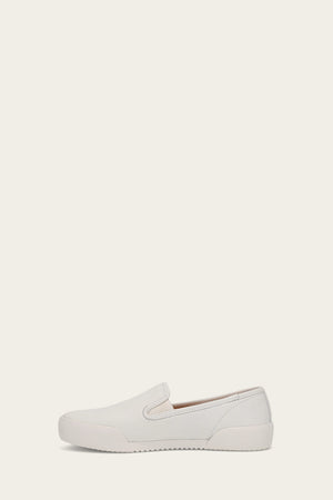 Mia Slip On - White - Inside