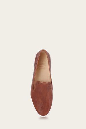 Mia Slip On - Cognac - Top Down