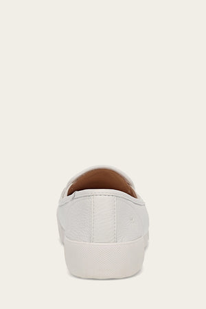 Mia Slip On - White - Back