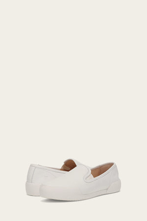 Mia Slip On - White - Pair