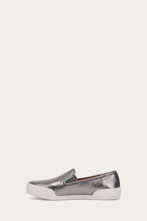 Mia Slip On - Dark Pewter - Inside