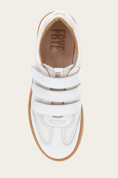 Milly 3 Strap - White - Top Down