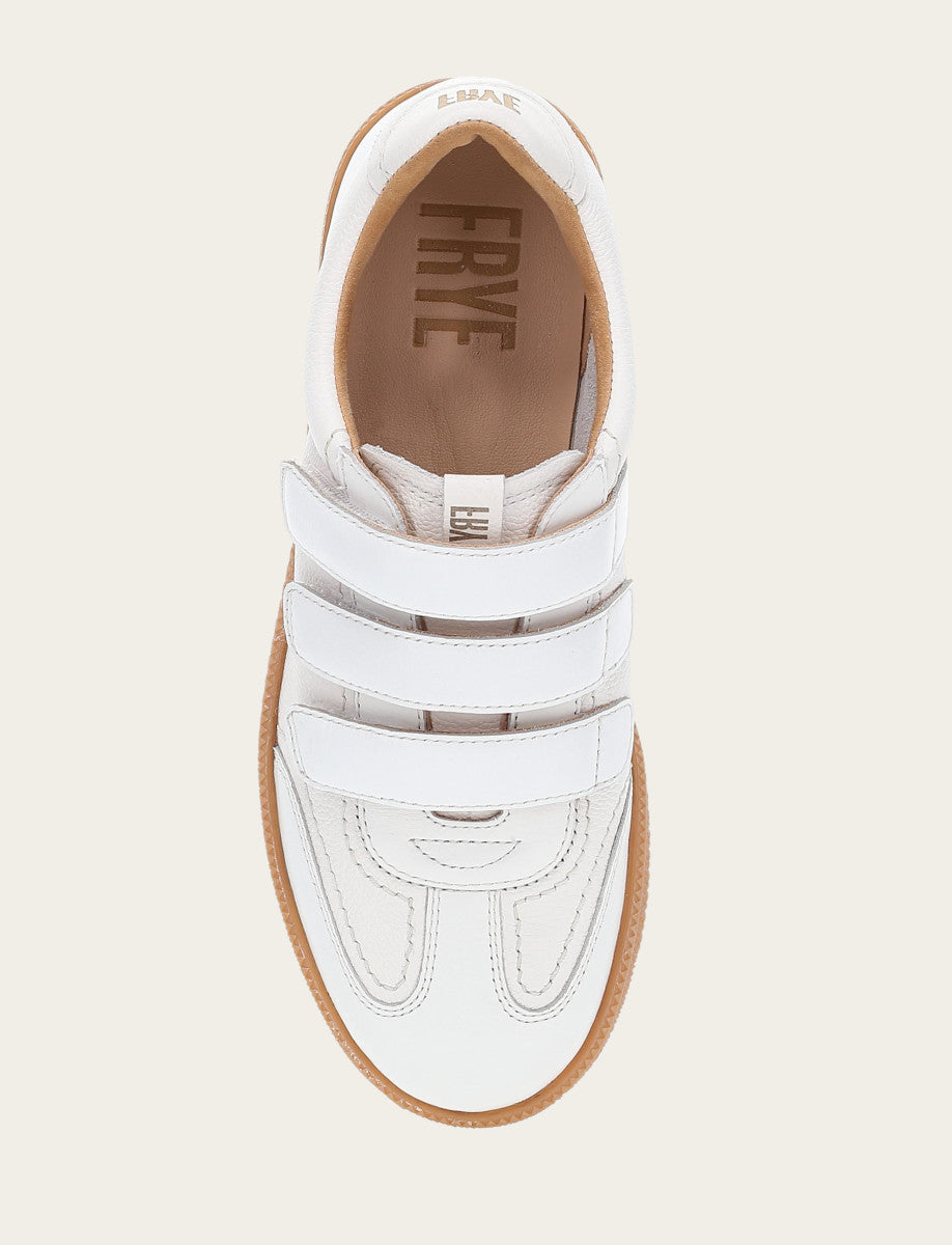 Milly 3 Strap - White - Top Down