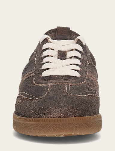 Milly Low Lace Shearling - Dark Truffle - Front