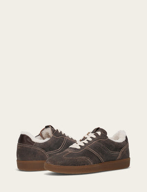 Milly Low Lace Shearling - Dark Truffle - Pair