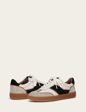 Milly Low Lace - White/Black - Pair