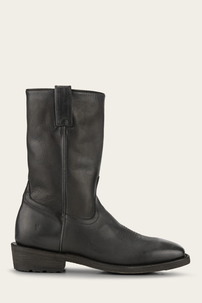 Men's Black Nash Roper Western Boots | The Frye Company