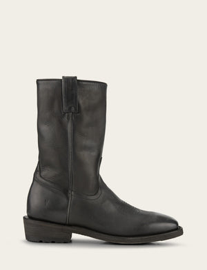 Men's Black Nash Roper Western Boots The Frye Company