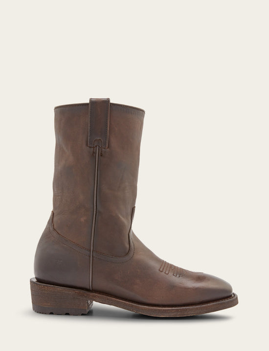 Men's Chocolate Nash Roper Western Boots | The Frye Company