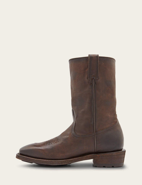 Men's Chocolate Nash Roper Western Boots | The Frye Company
