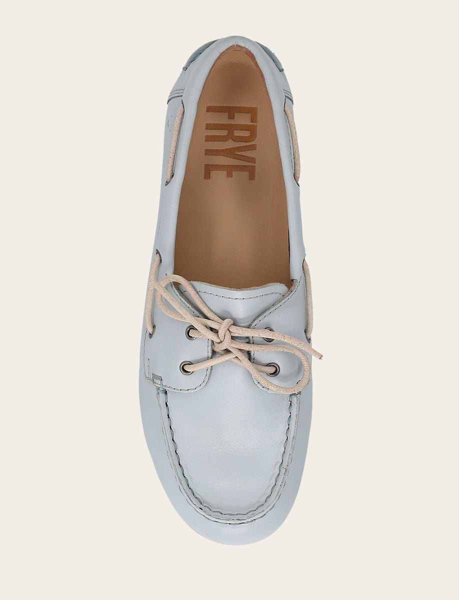 Naya Boat Shoe - Blue Mist - Top Down