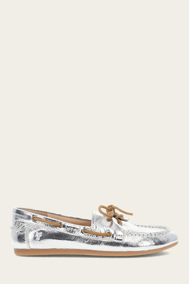 Naya Boat Shoe - Silver - Outside