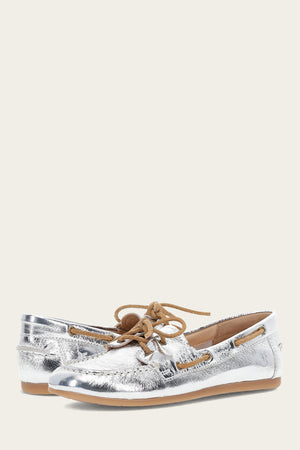 Naya Boat Shoe - Silver - Pair