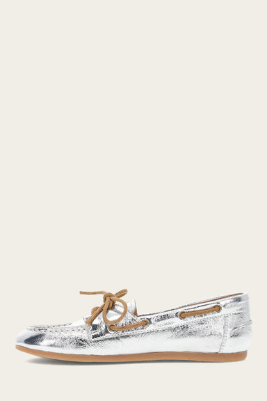 Naya Boat Shoe - Silver - Inside