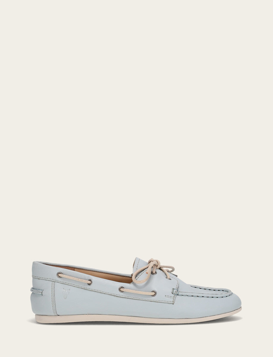 Naya Boat Shoe - Blue Mist - Outside