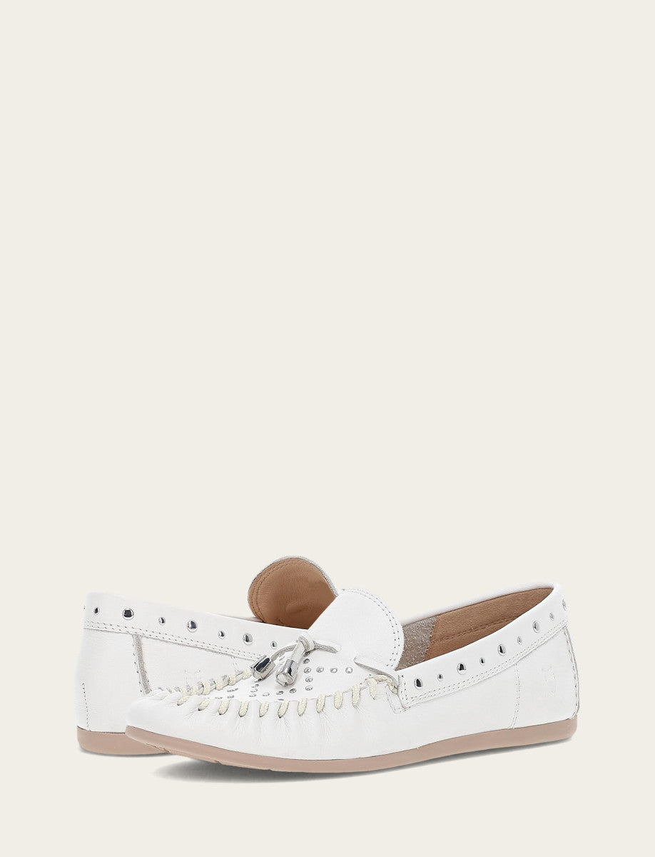 Naya Stud Moc - White - Pair