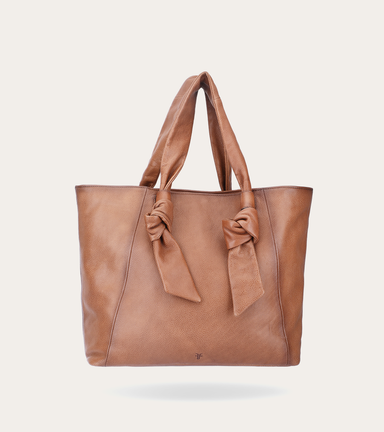 Frye Nora Knotted Tote Burgundy