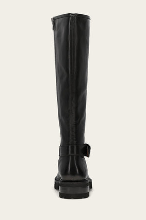 Olivia Buckle Tall - Black - Back