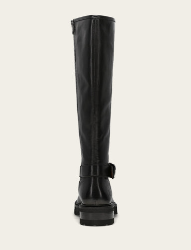 Olivia Buckle Tall - Black - Back