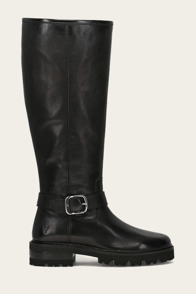Olivia Buckle Tall - Black - Outside
