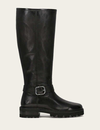 Olivia Buckle Tall - Black - Outside