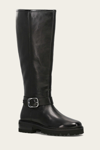 Olivia Buckle Tall - Black - Hero
