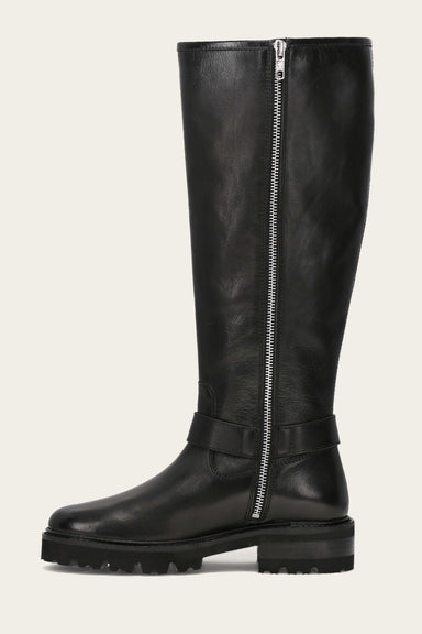 Olivia Buckle Tall - Black - Inside