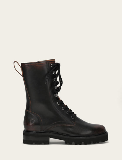 Olivia Combat - Antique Black - Outside