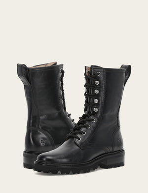 Olivia Combat - Black - Pair