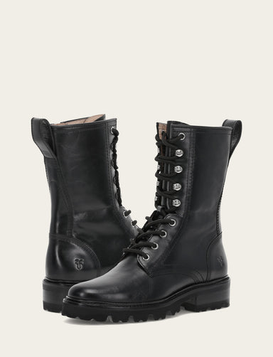 Olivia Combat - Black - Pair