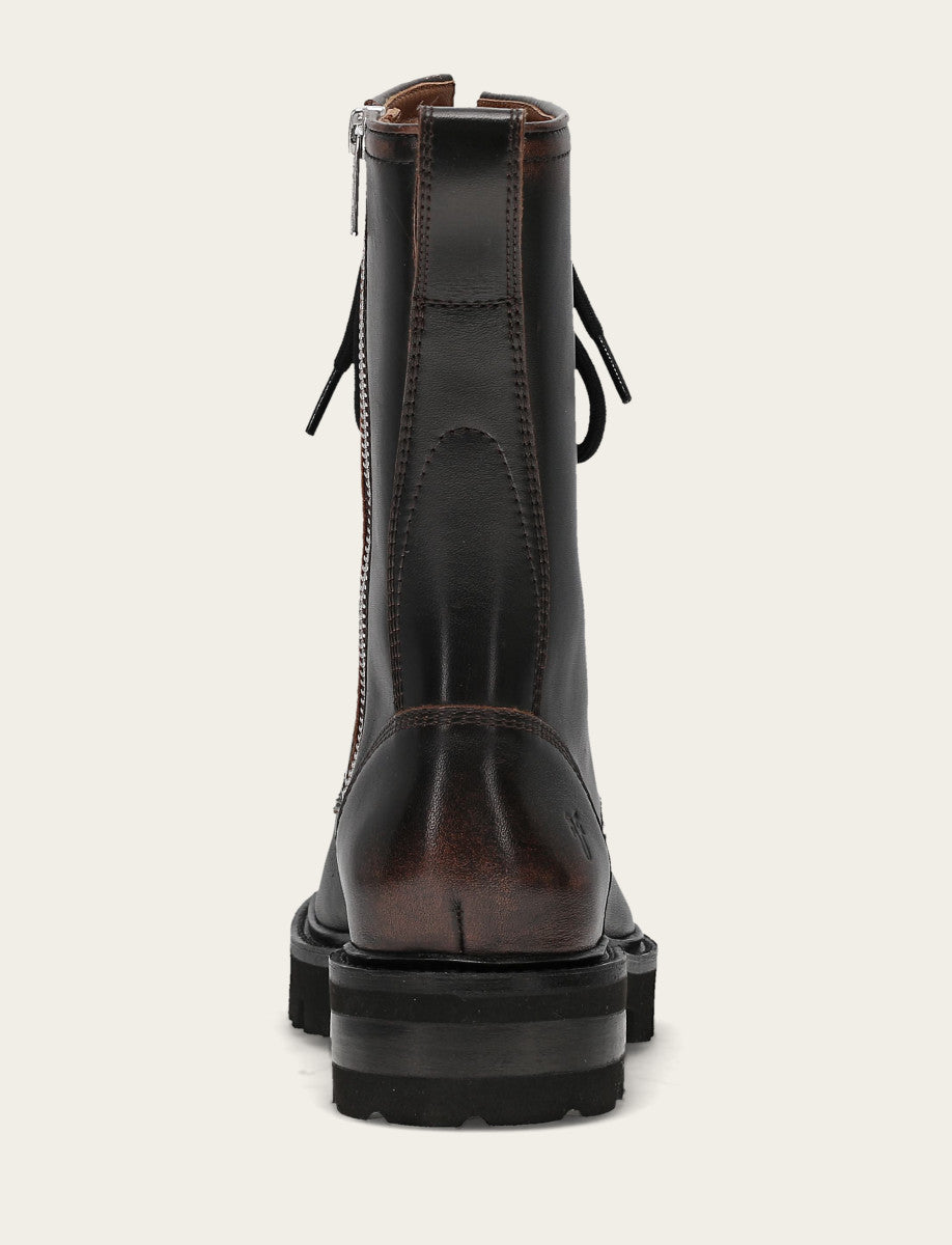 Olivia Combat - Antique Black - Back