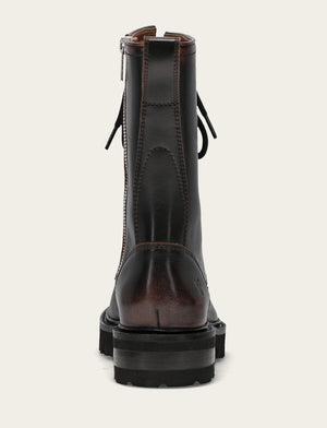 Olivia Combat - Antique Black - Back