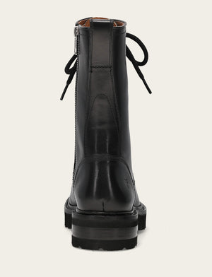 Olivia Combat - Black - Back