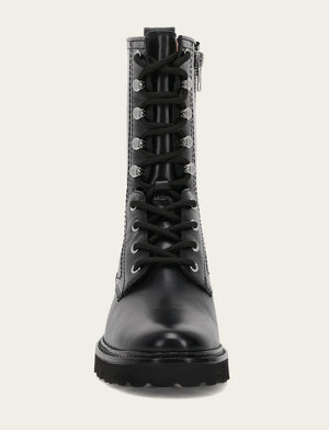 Olivia Combat - Black - Front