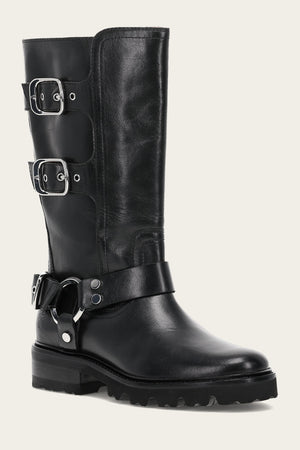 Olivia Moto Mid - Black - Hero