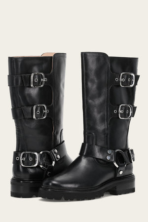 Olivia Moto Mid - Black - Pair
