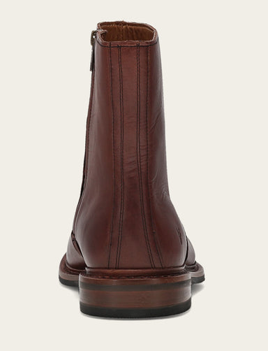 Paul Inside Zip - Brown - Back