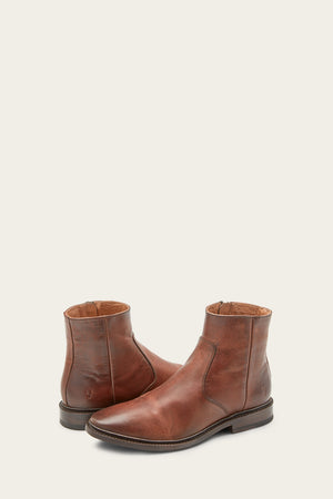 Paul Inside Zip - Cognac - Pair