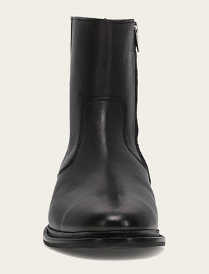 Paul Inside Zip - Black - Front