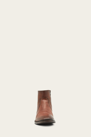 Paul Inside Zip - Cognac - Front